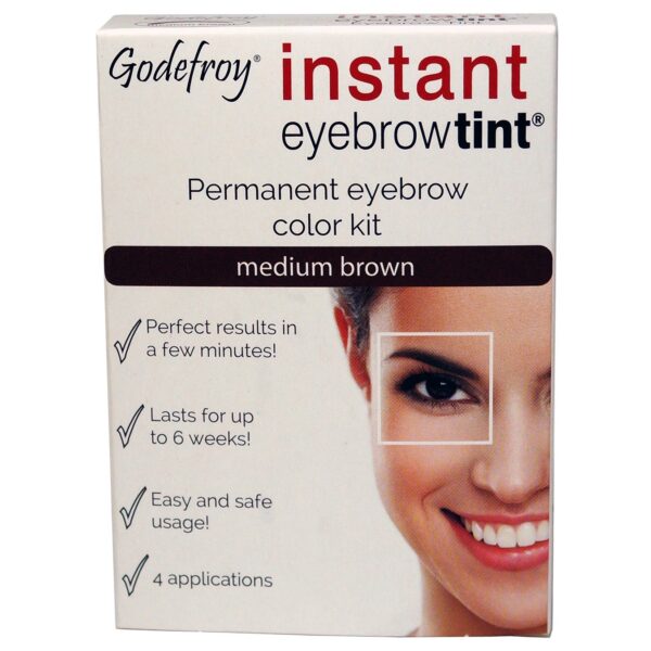 Godefroy Instant Eyebrow Tint Medium Brown