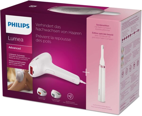 Philips Lumea Advanced ljusbaserad hårborttagning BRI92300