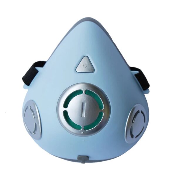 USB uppladdningsbar personlig bärbar luftrenare Smart elektrisk ansiktsmask - Blå