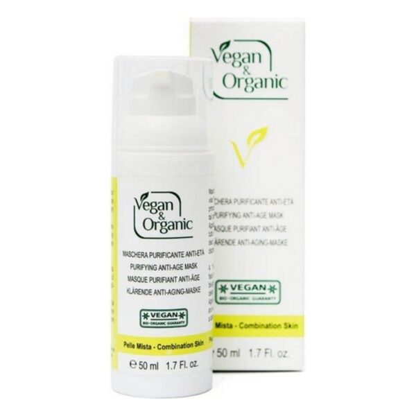 Ansiktsmask Purifying Clay Vegan & Organic (50 ml)