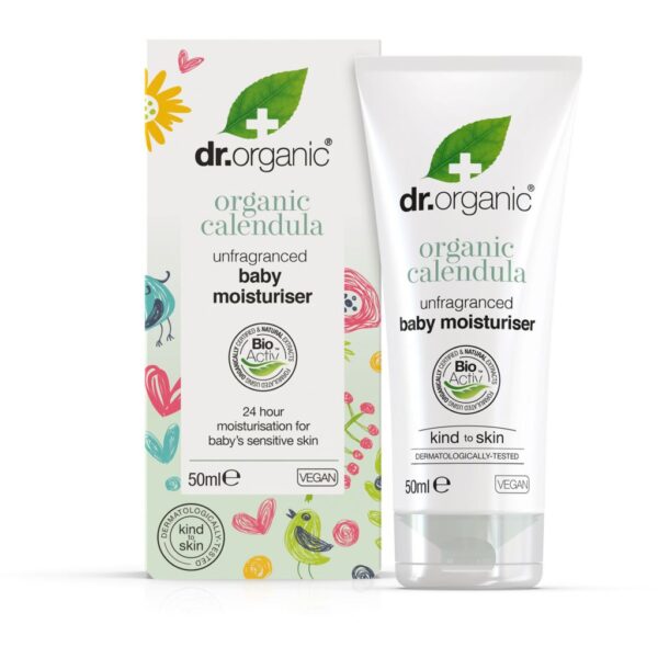 Dr Organic Calendula Baby Moisturiser Cream 50 ml