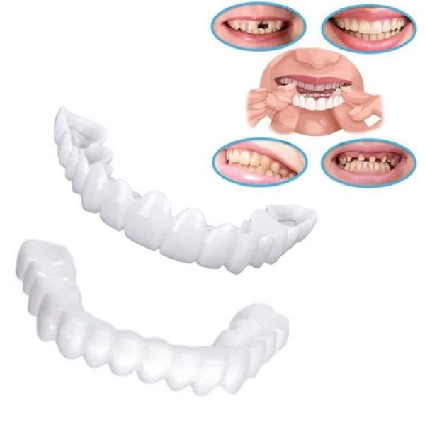 TD® Tandproteser äter anti-blockerande proteser simulering tänder kronor tandsjukdomar fläckar blekning vita tänder