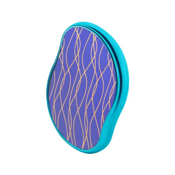 Smärtfri exfolierande nanokristall hårborttagningssten - Blå