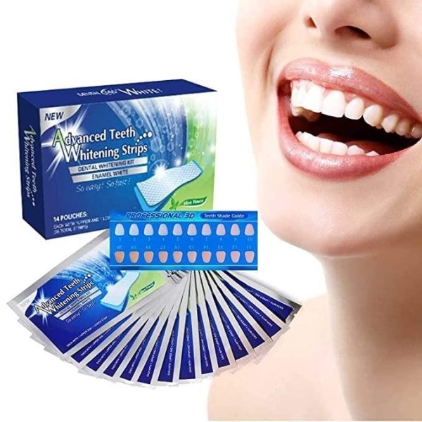 Tandbleknings Strips / Remsor för blekning av tänder - 28 pack